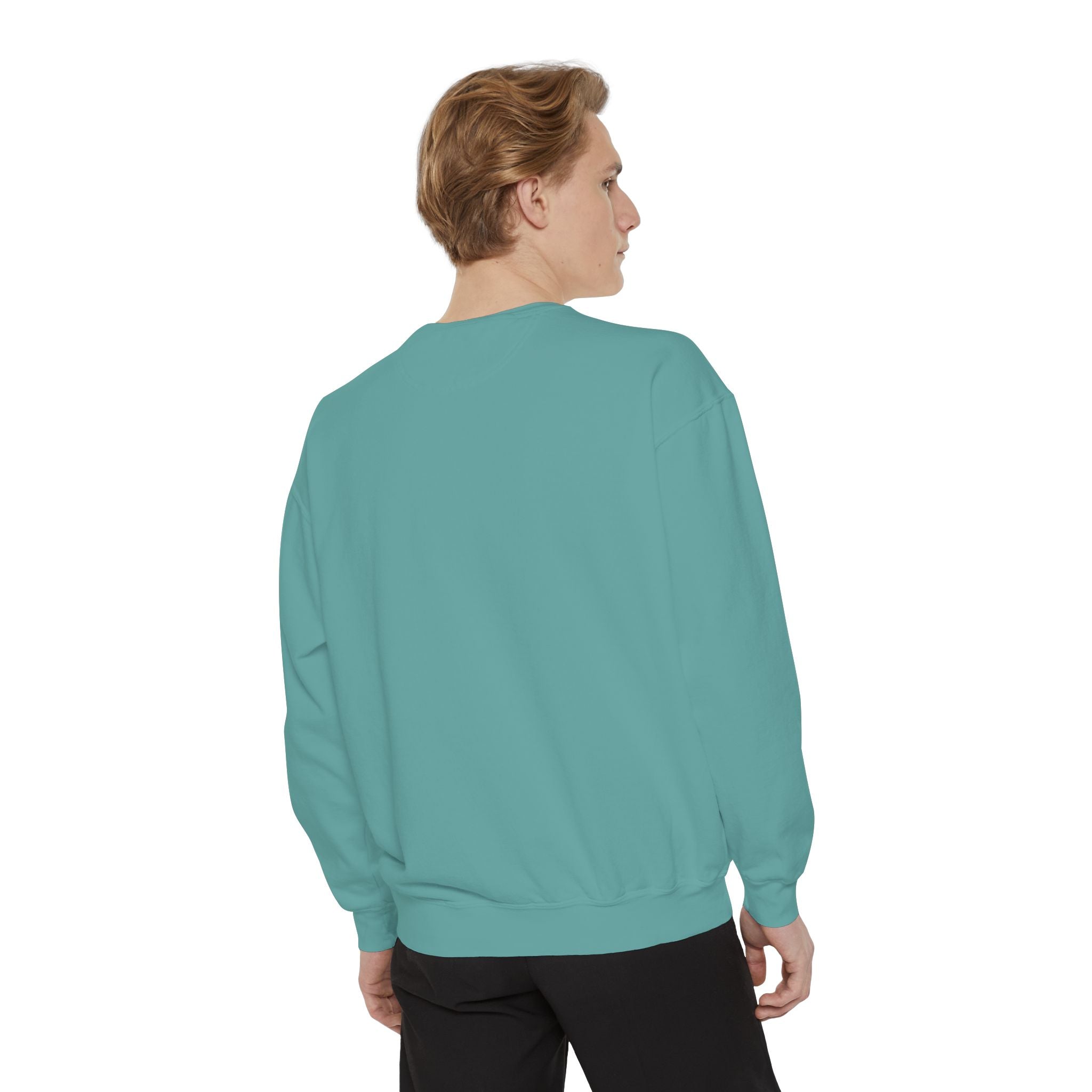 Faith Love Hope Family Sweatshirt – Vertical Script Cross Design