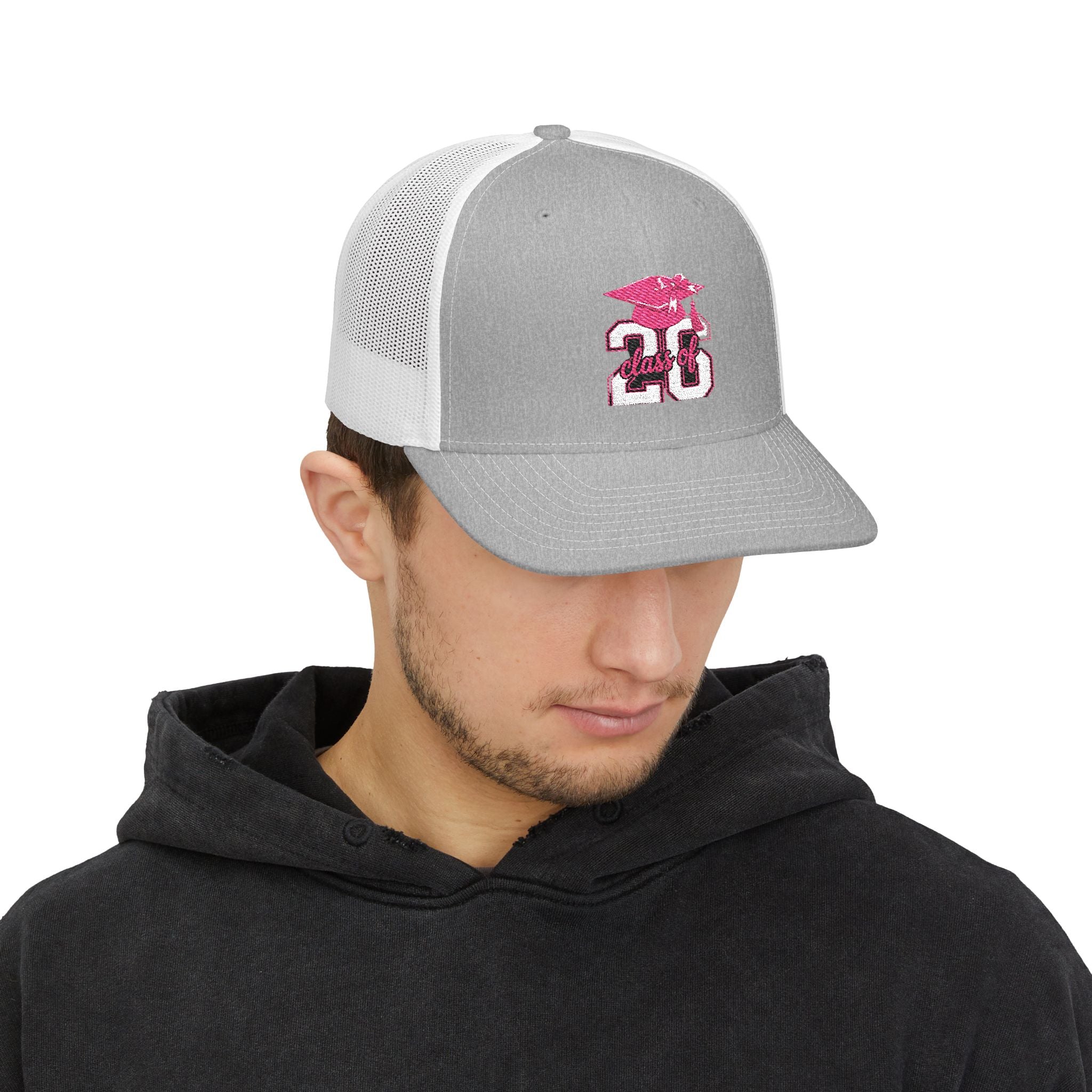 Trucker Cap — Pink Graduation '26 Patch