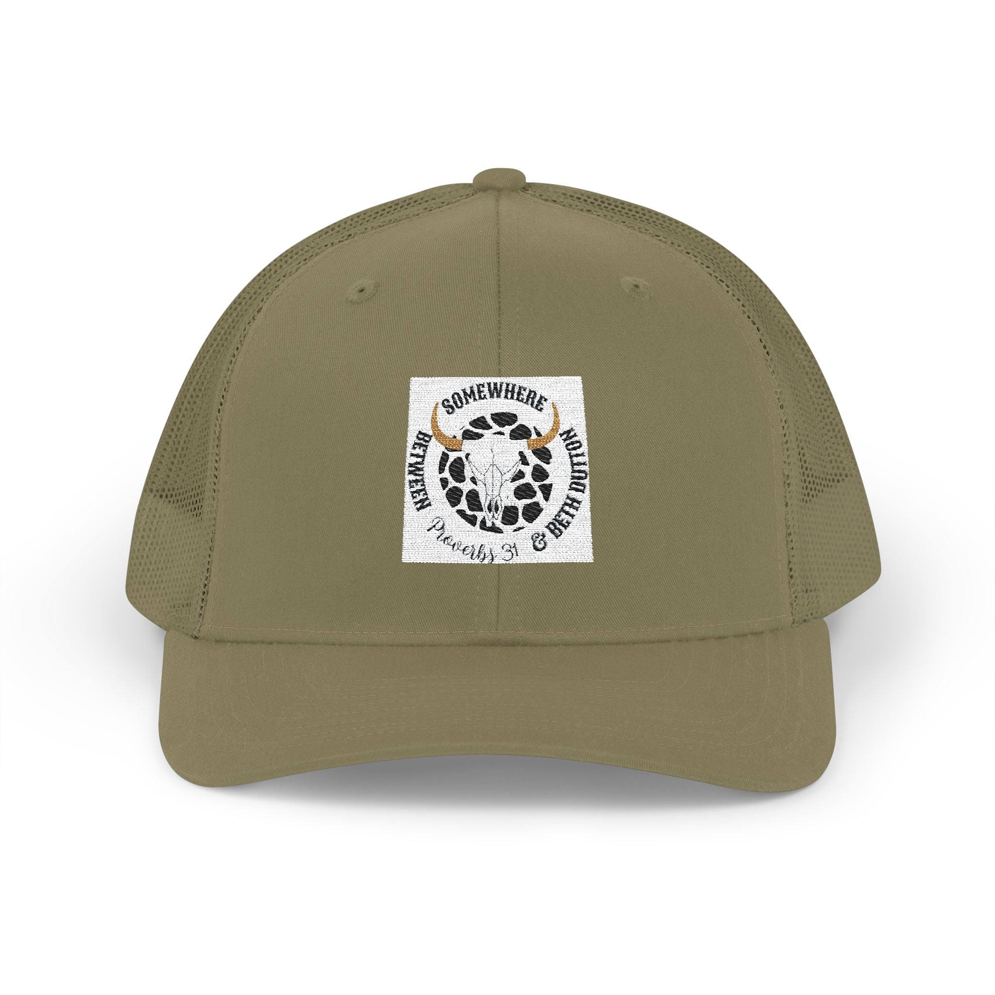 Leopard Smile Snapback Trucker Cap — Cute Leopard Patch Hat