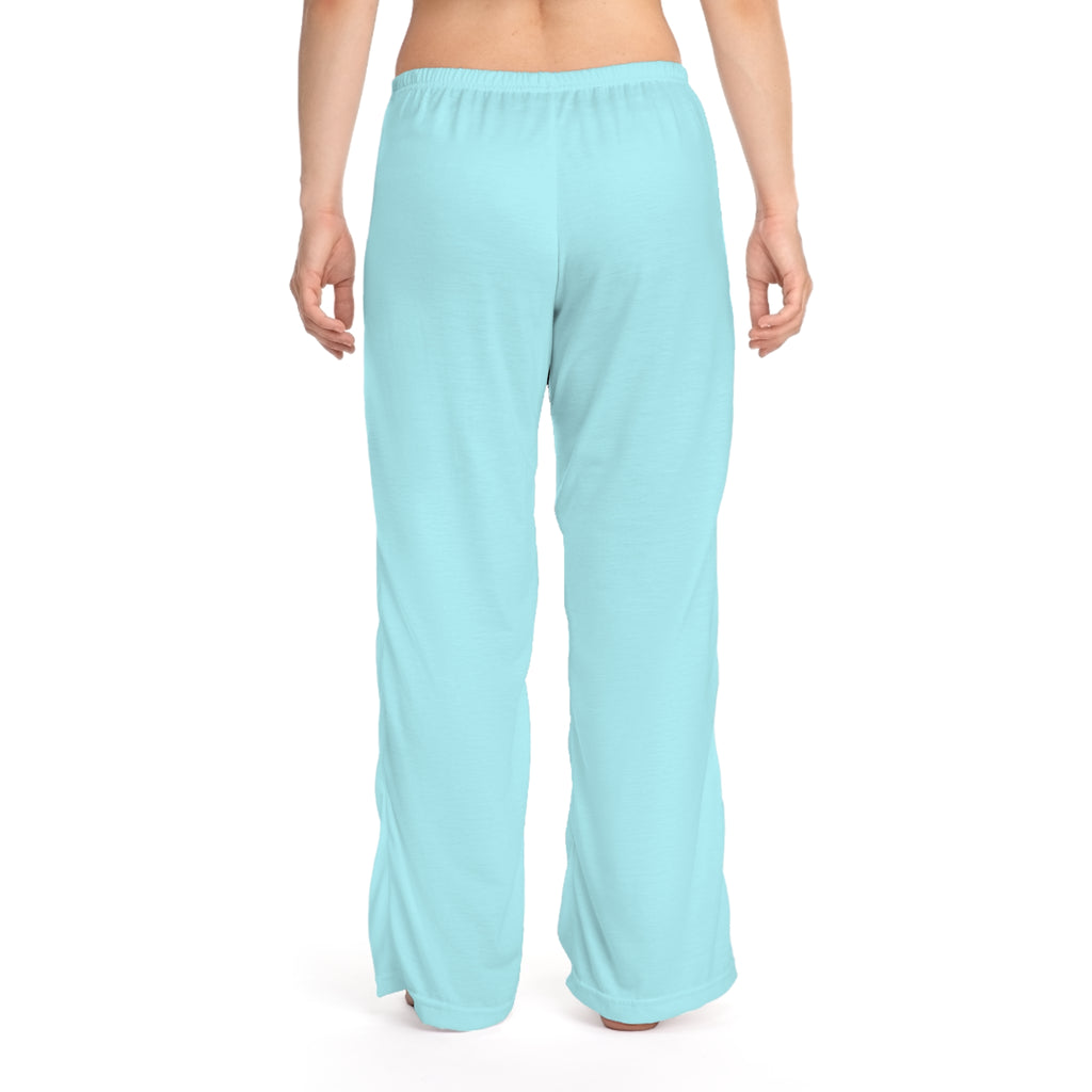 Naps Are My Jam Women’s Pajama Pants — Light Blue Lounge Sleepwear
