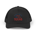 Texas Snapback Trucker Cap — "Don't Mess With Me I Am From Texas" Embroidered Mesh Hat
