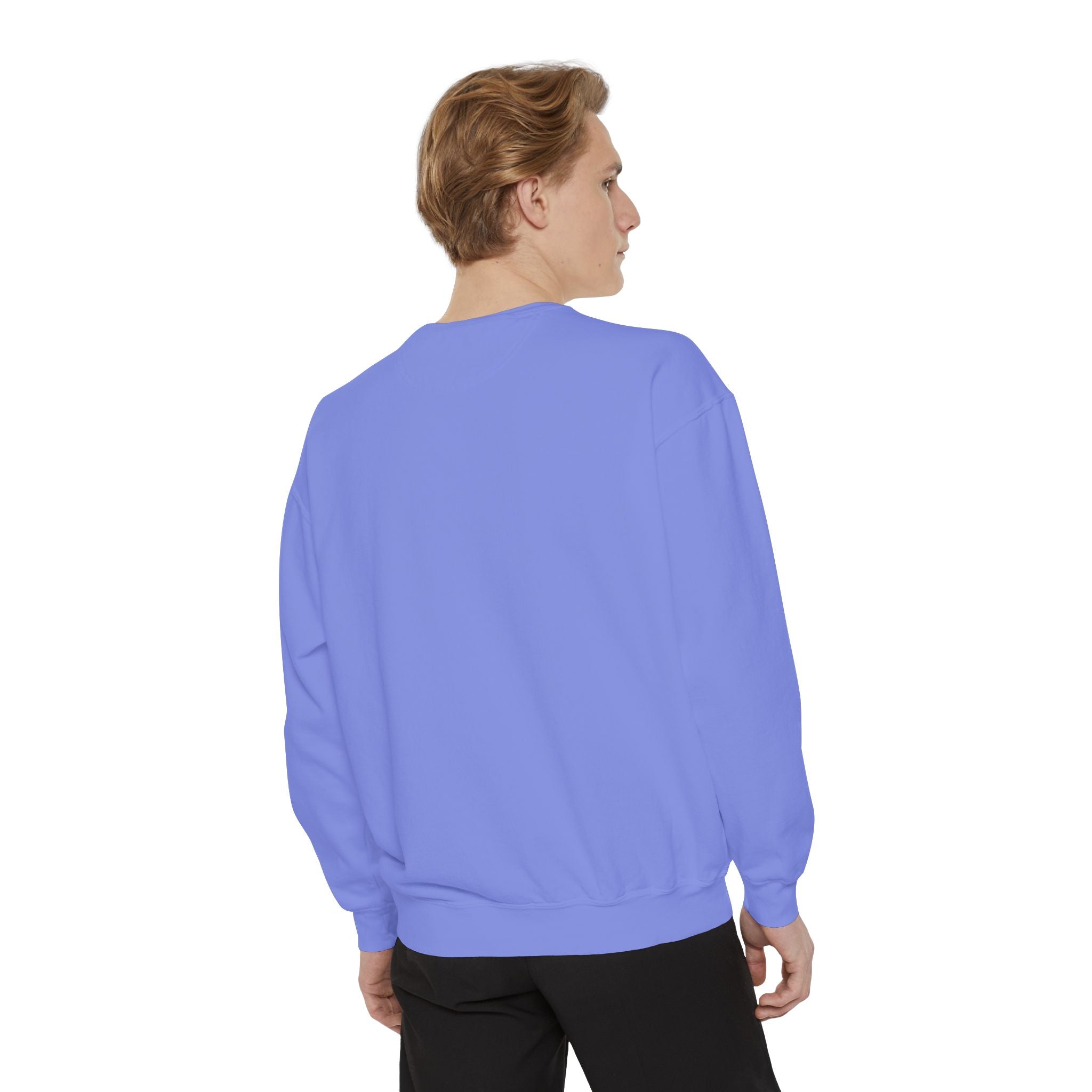 Faith Love Hope Family Sweatshirt – Vertical Script Cross Design