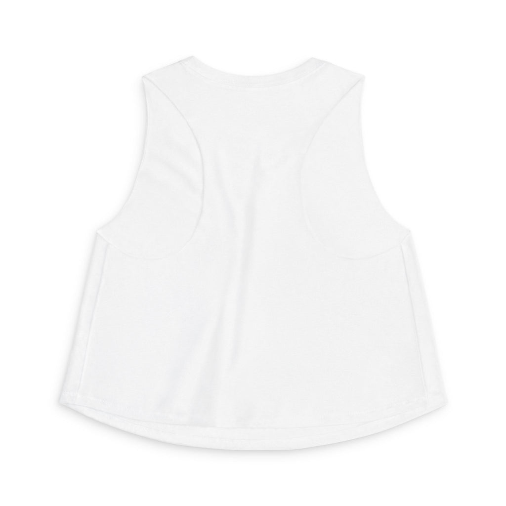 Crop Top — "Certified White Girl" Graphic Tank Top