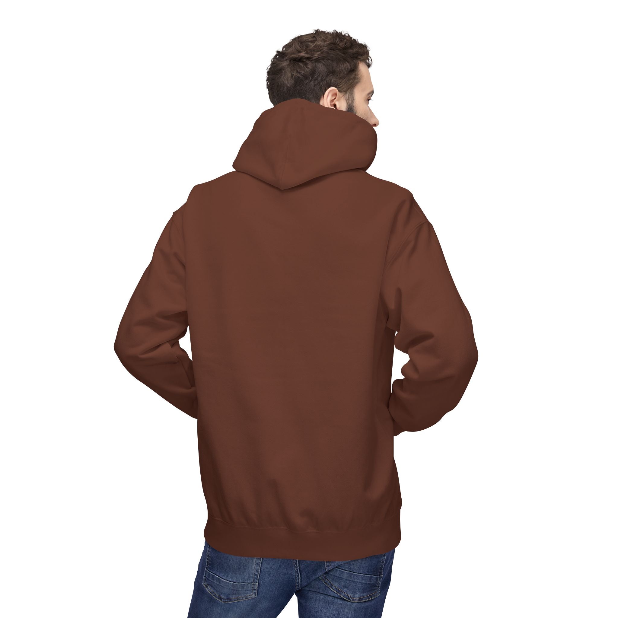 Texas Arch Hoodie — Vintage burnt orange college pullover