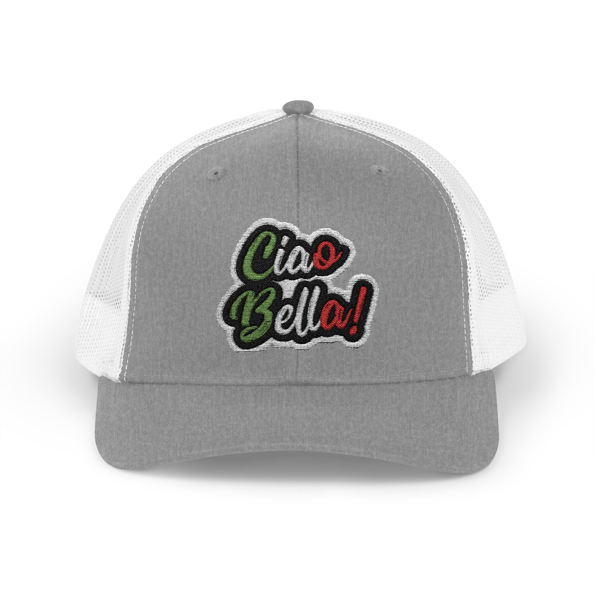 Ciao Bello Trucker Cap – Retro Italian Phrase Snapback