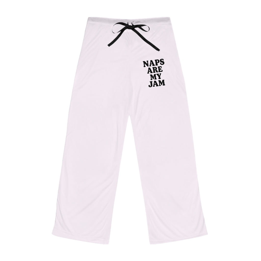 Sleep Pants — "Naps Are My Jam" Women's Pajama Lounge Pants