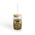 Class of 2026 Graduate Sipper Glass - 16oz Graduation Gift