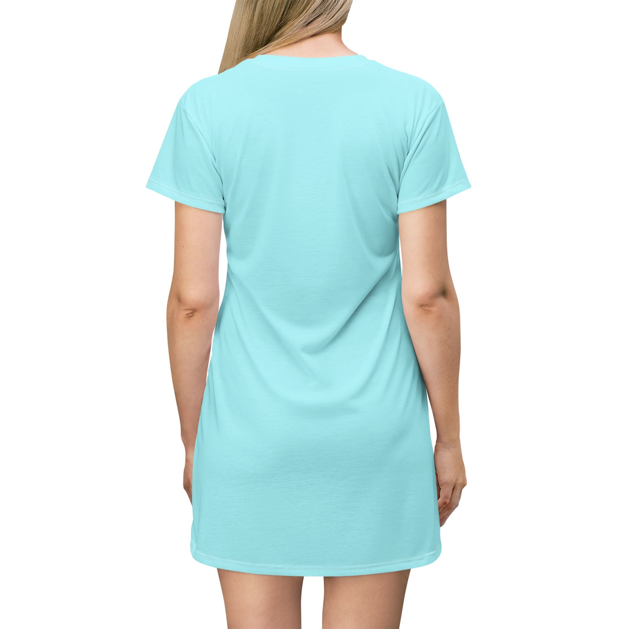 T-Shirt Dress — “Hold My Halo I’m About to Go All Beth Dutton” Graphic