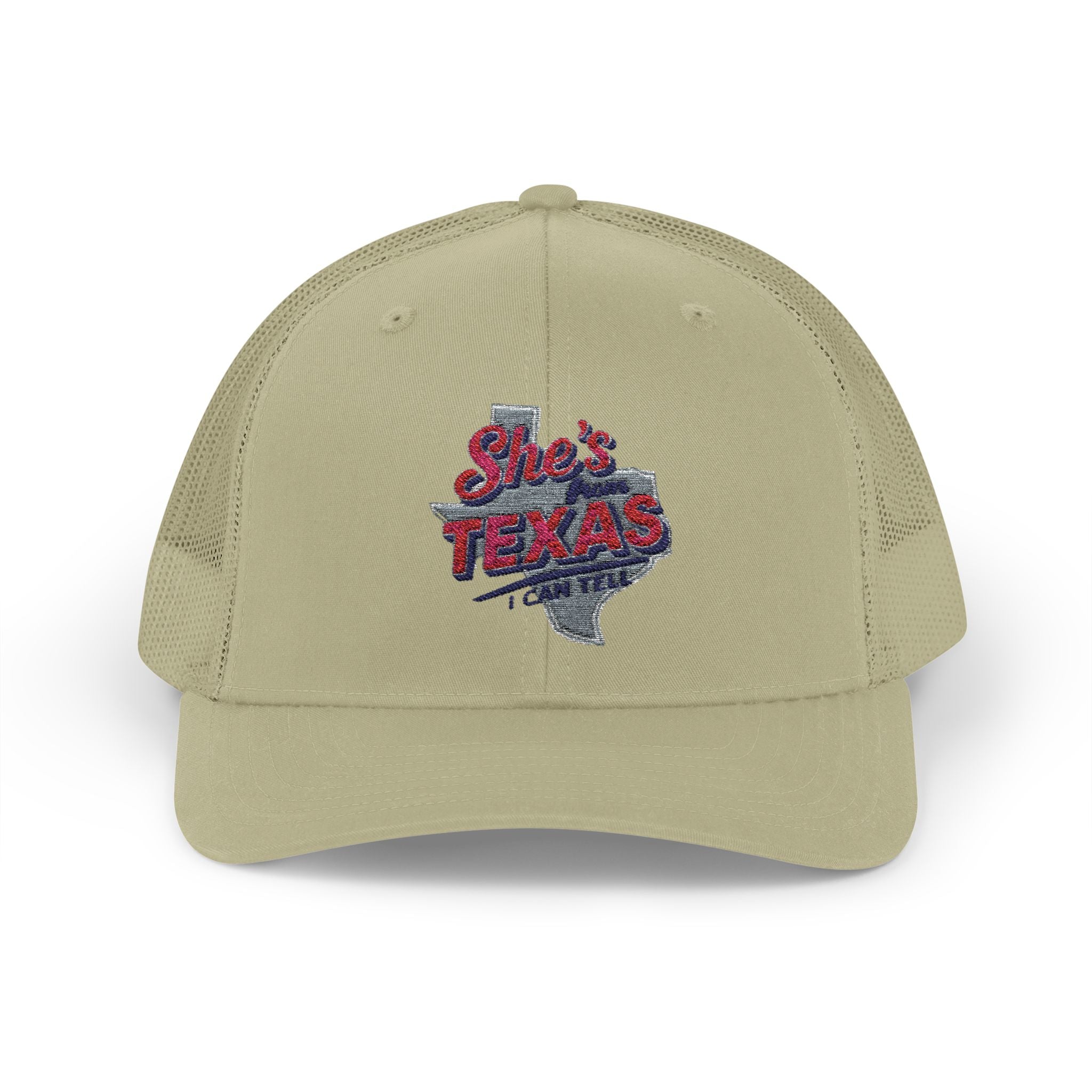 She's Texas Snapback Trucker Cap — Floral Texas State Logo Hat