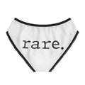 Rare. Women's Briefs — Cute Typewriter Print Lace-Trim Underwear