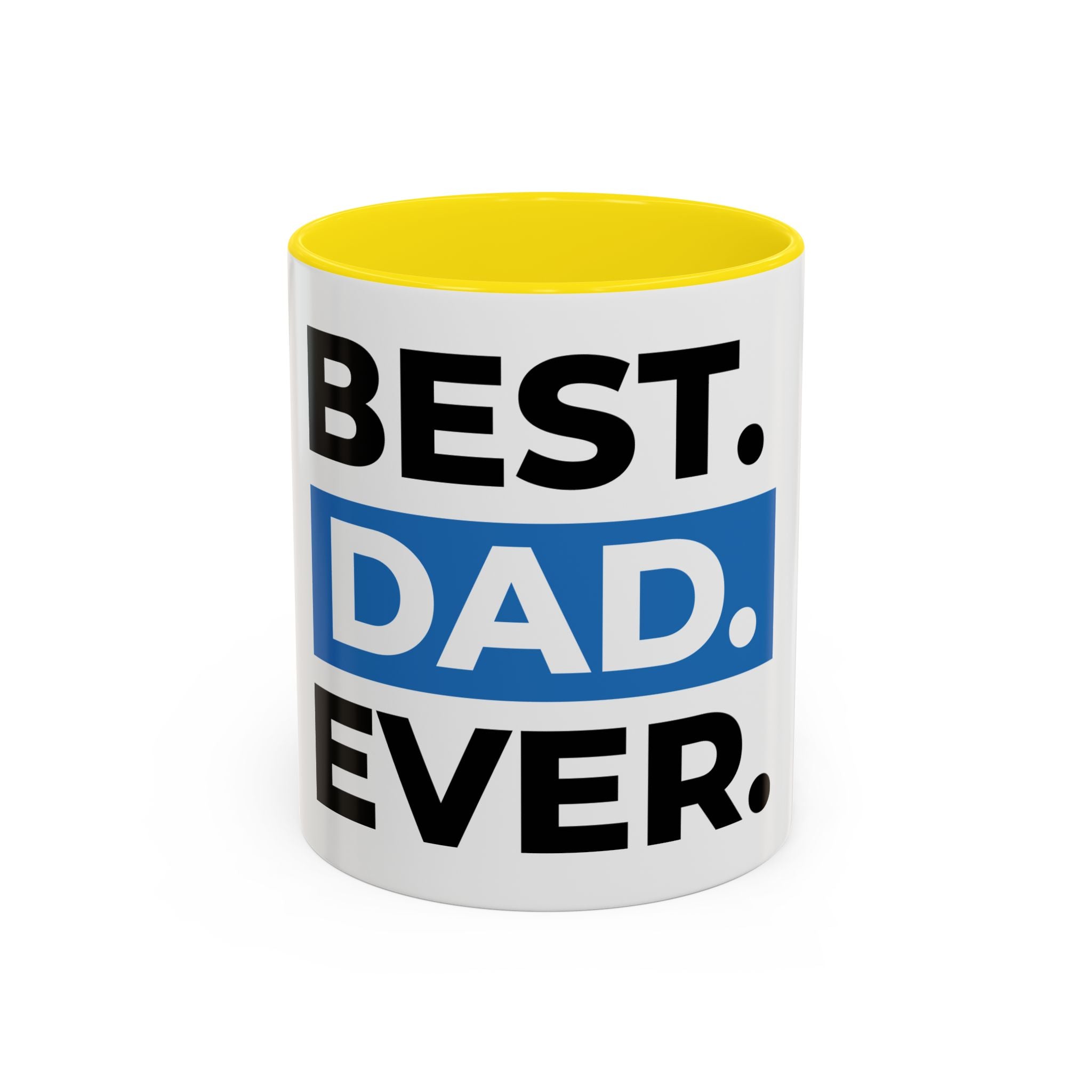 Best. Dad. Ever. Accent Coffee Mug — Father’s Day Gift