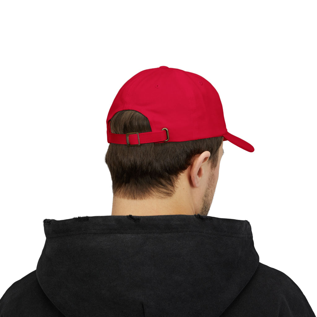 Dad Cap with USA & Italy  Heart Patch – Flag Love Baseball Hat