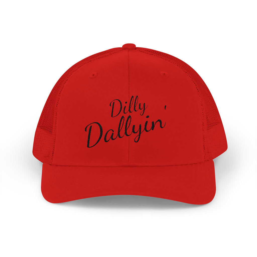Dilly Dallyin' Script Trucker Cap