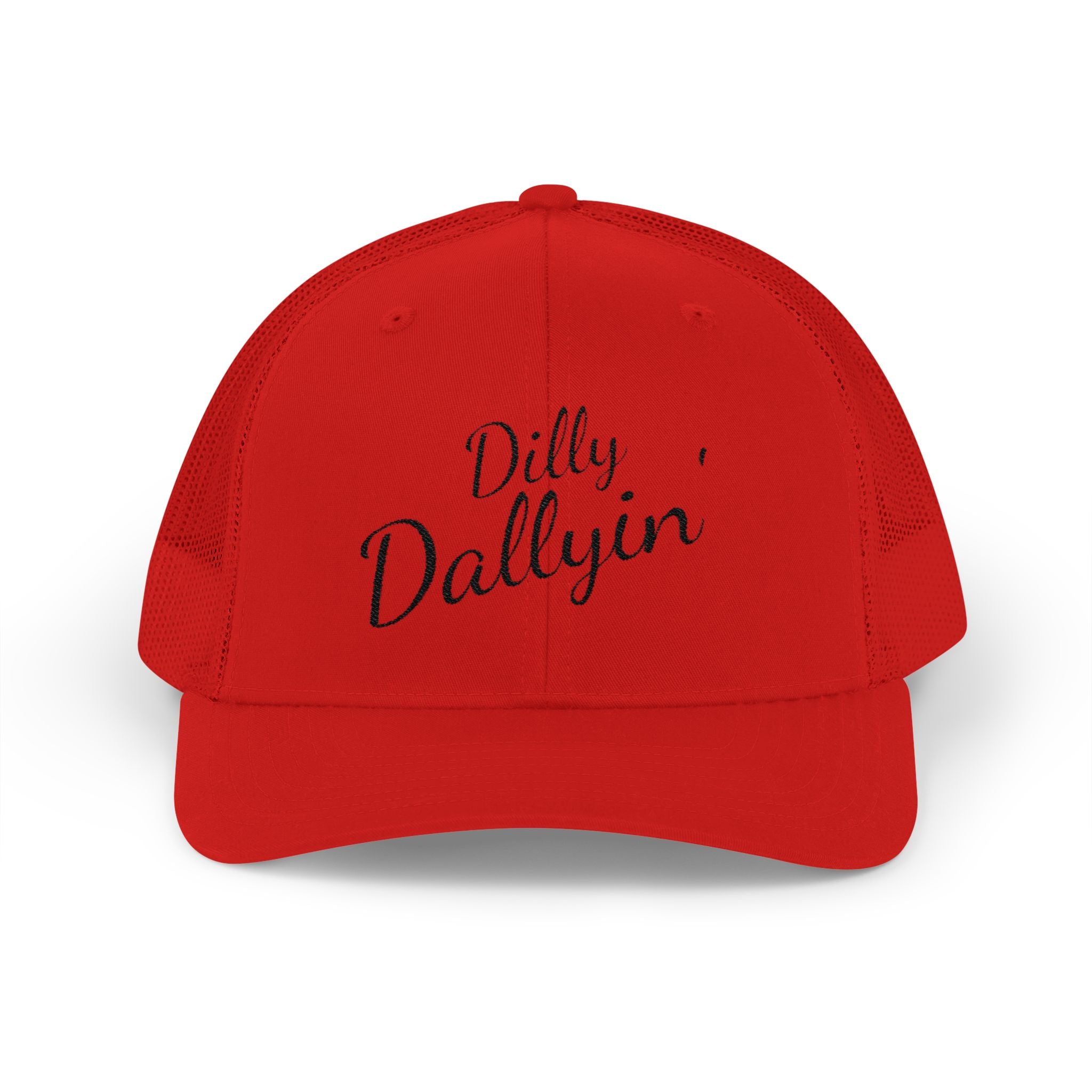 Dilly Dallyin' Script Trucker Cap