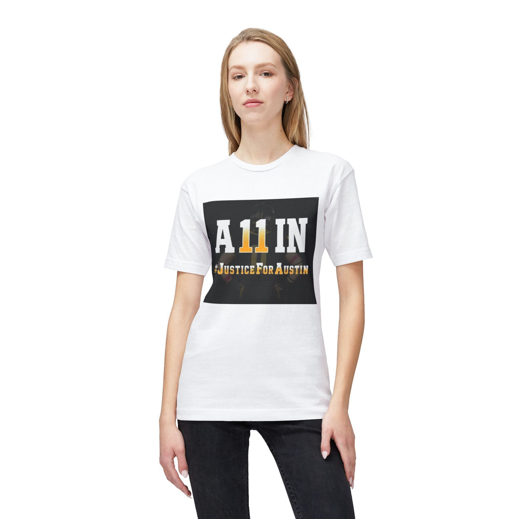 T-Shirt — "All In #JusticeForAustin" Support Tee