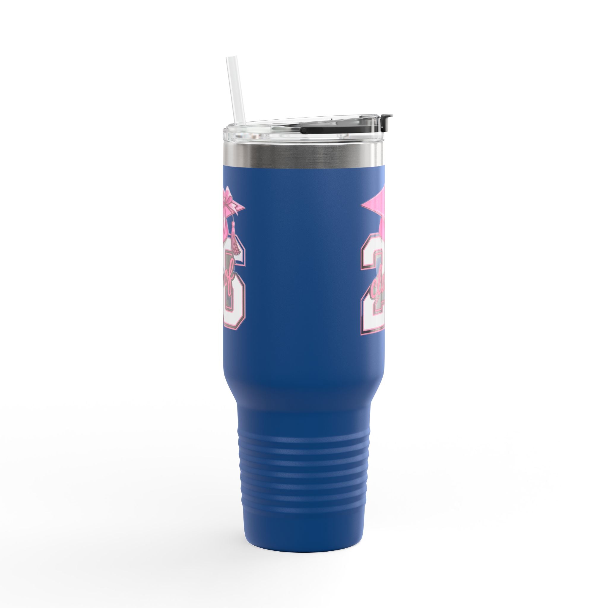 Class of ’20 Pink Graduation 40oz Insulated Travel Mug