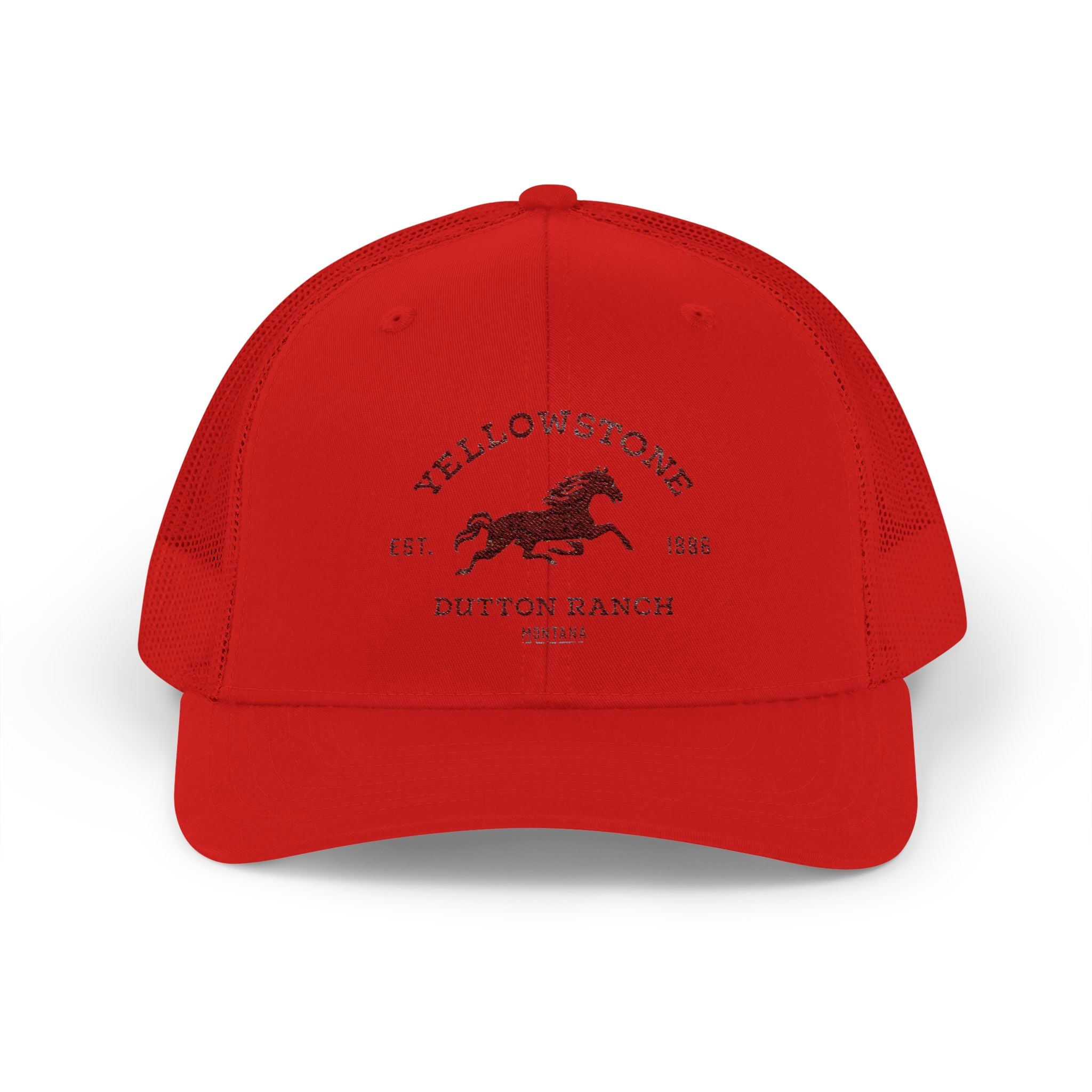Yellowstone Outlaw Ranch Trucker Cap — Vintage Running Horse Snapback