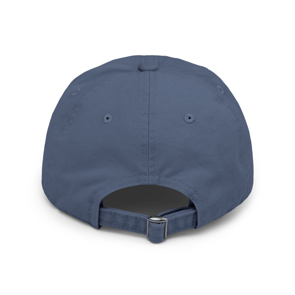 Distressed Cap — "Warning I Have No Filter" Embroidered Dad Hat