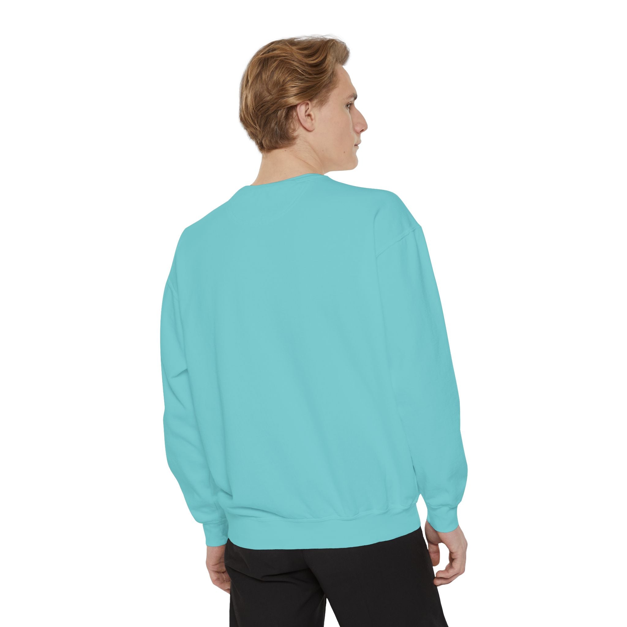 Faith Love Hope Family Sweatshirt – Vertical Script Cross Design