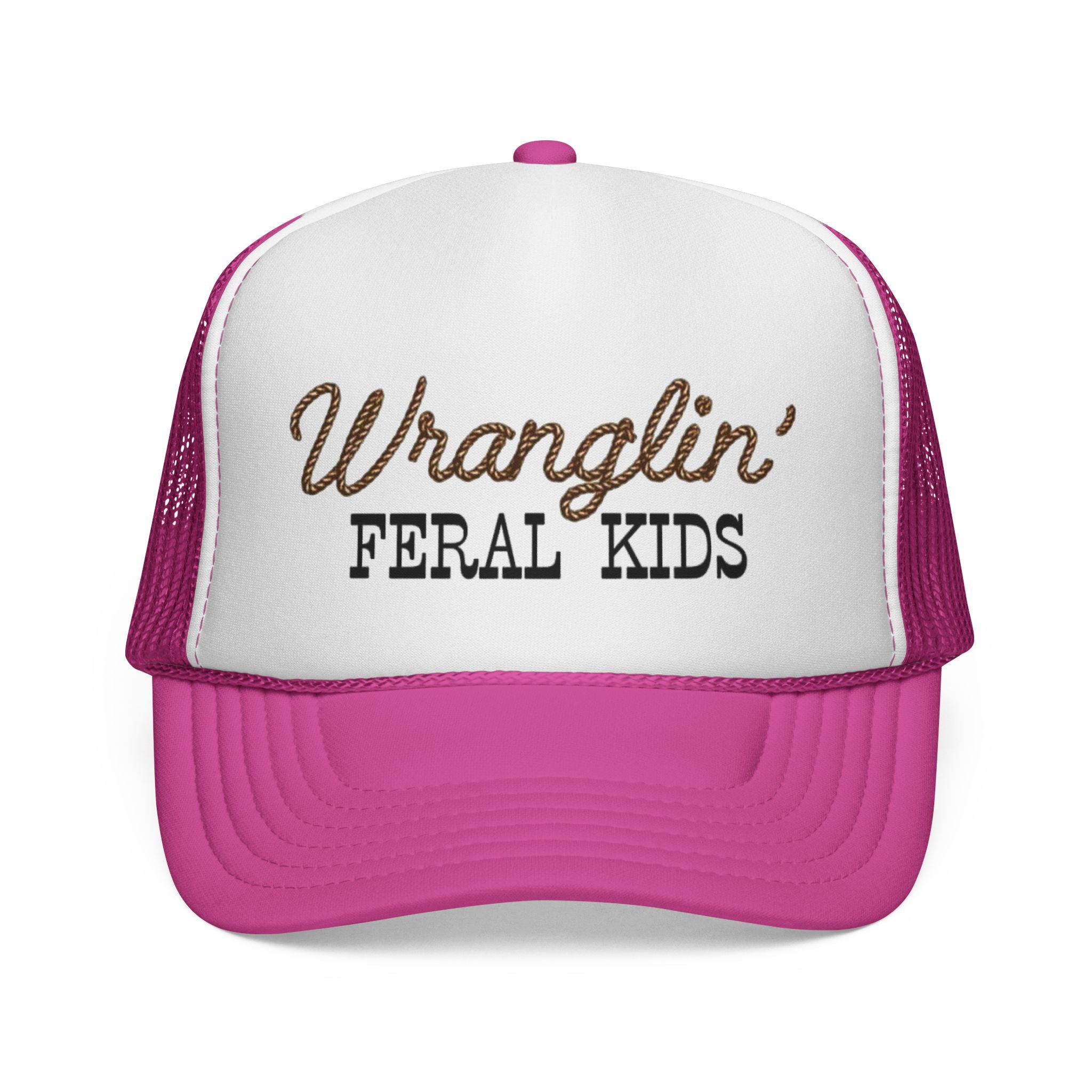 Wranglin' Feral Kids Trucker Cap
