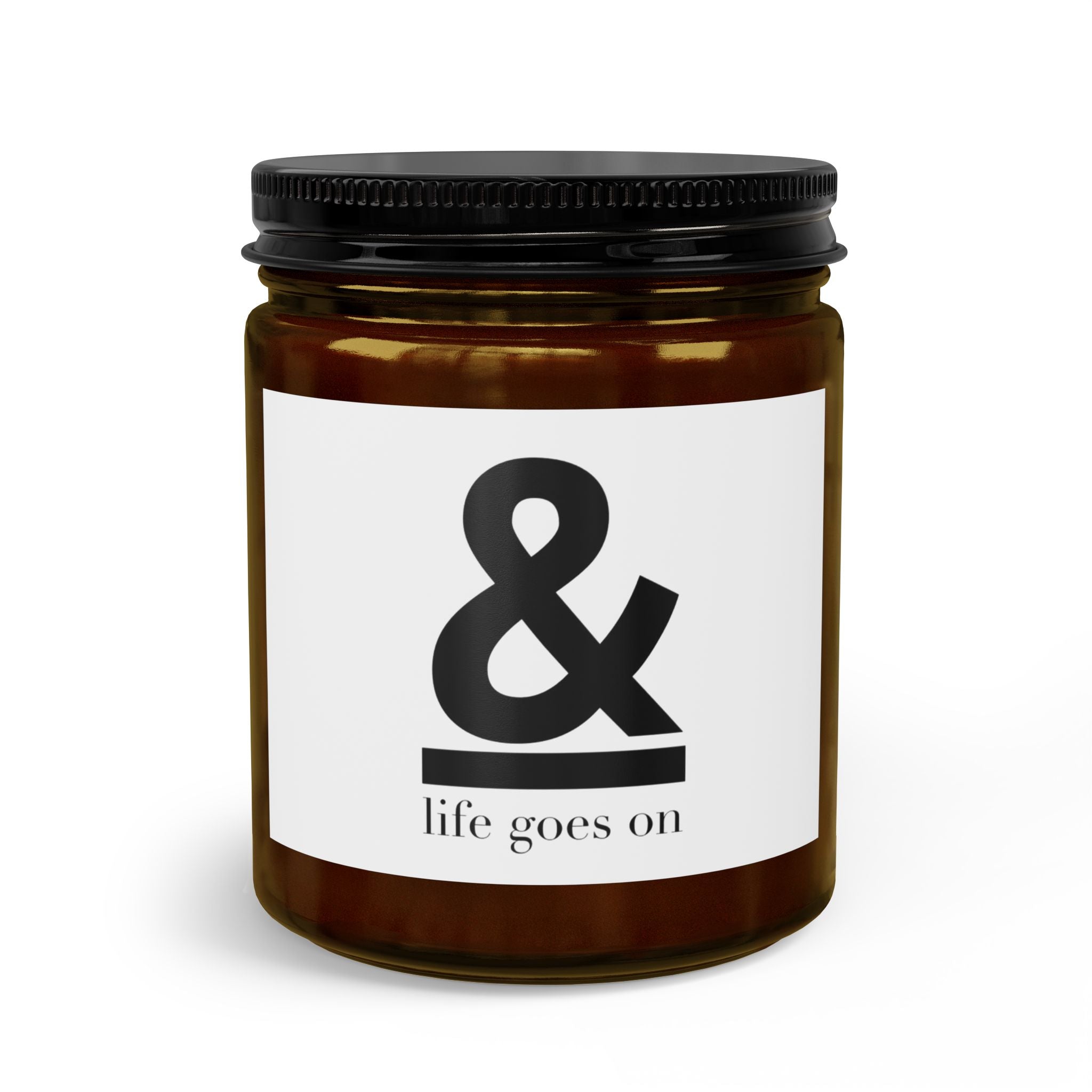 Life Goes On Candle Set — Scented Jar Candle with Matches & Wick Trimmer