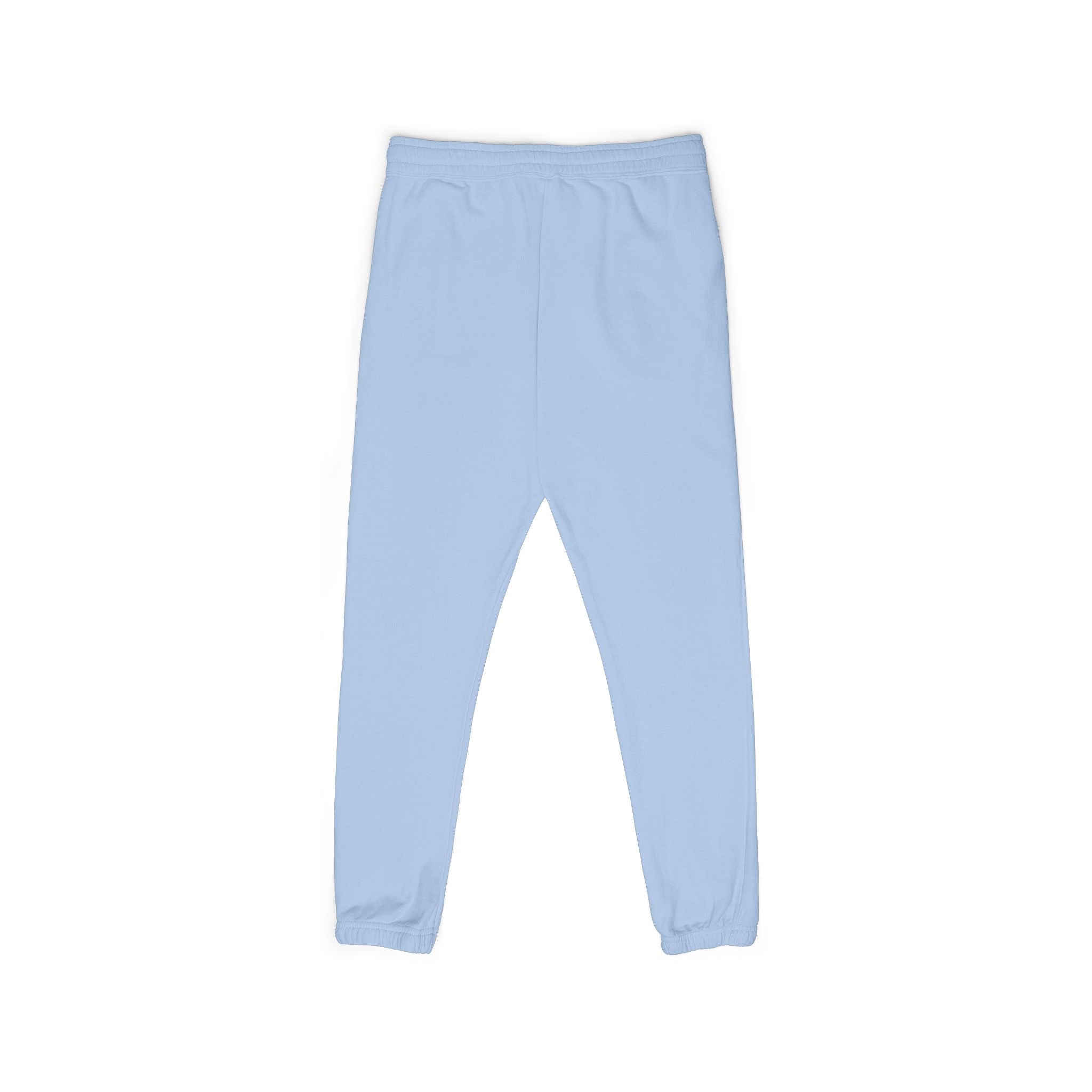 Garment-Dyed Fleece Sweatpants — Minimal Embroidered Joggers