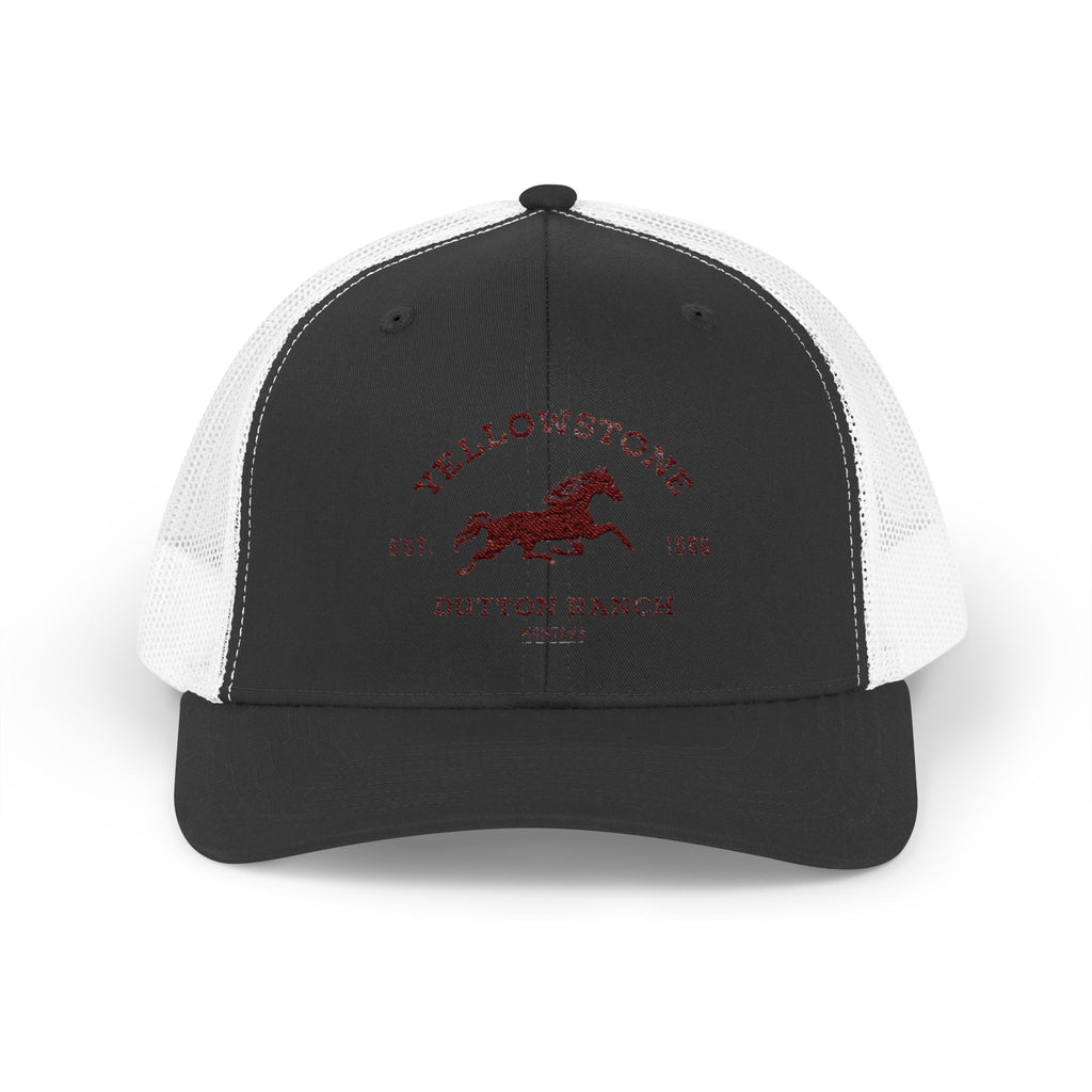 Yellowstone Outlaw Ranch Trucker Cap — Vintage Running Horse Snapback