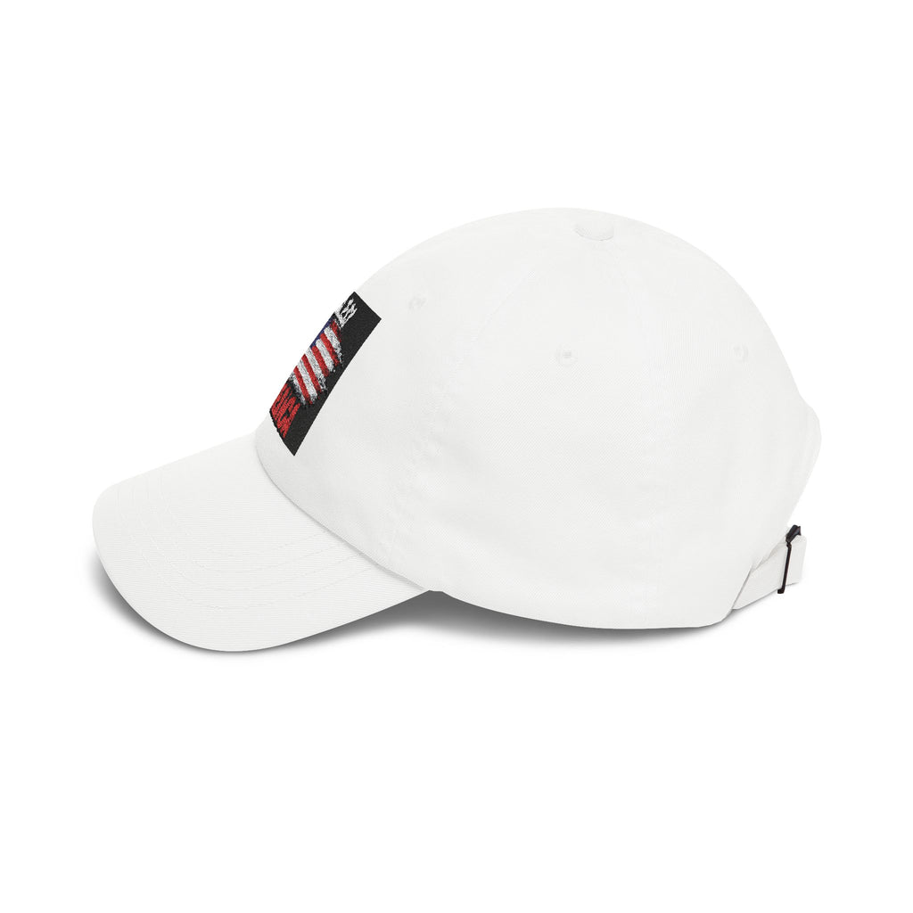 God Bless America Dad Cap - Embroidered USA Flag Patriotic Baseball Hat