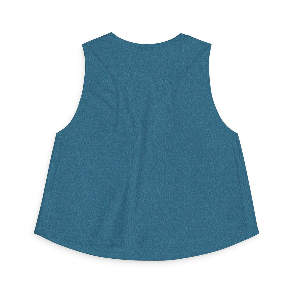 Crop Top — "Certified White Girl" Graphic Tank Top