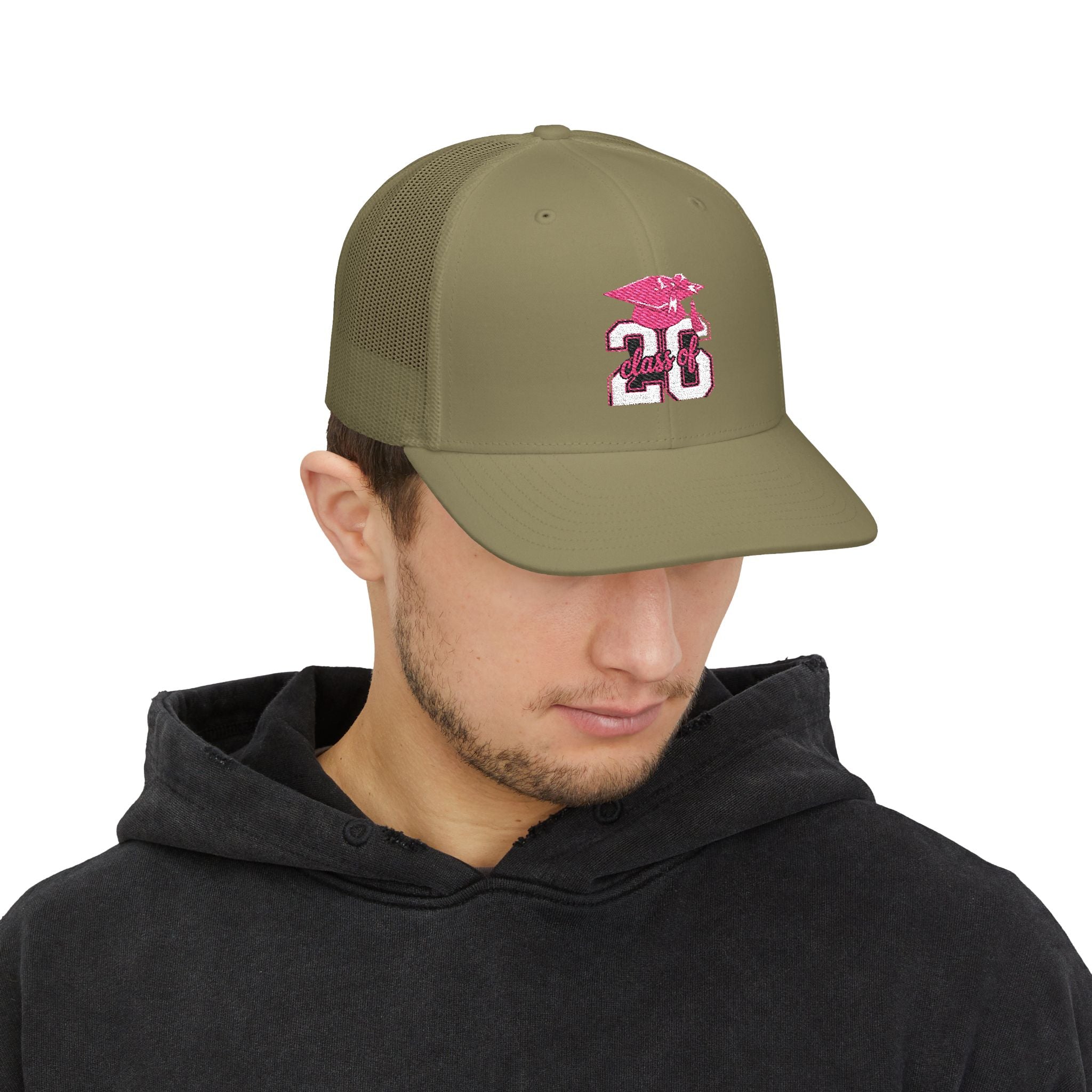 Trucker Cap — Pink Graduation '26 Patch