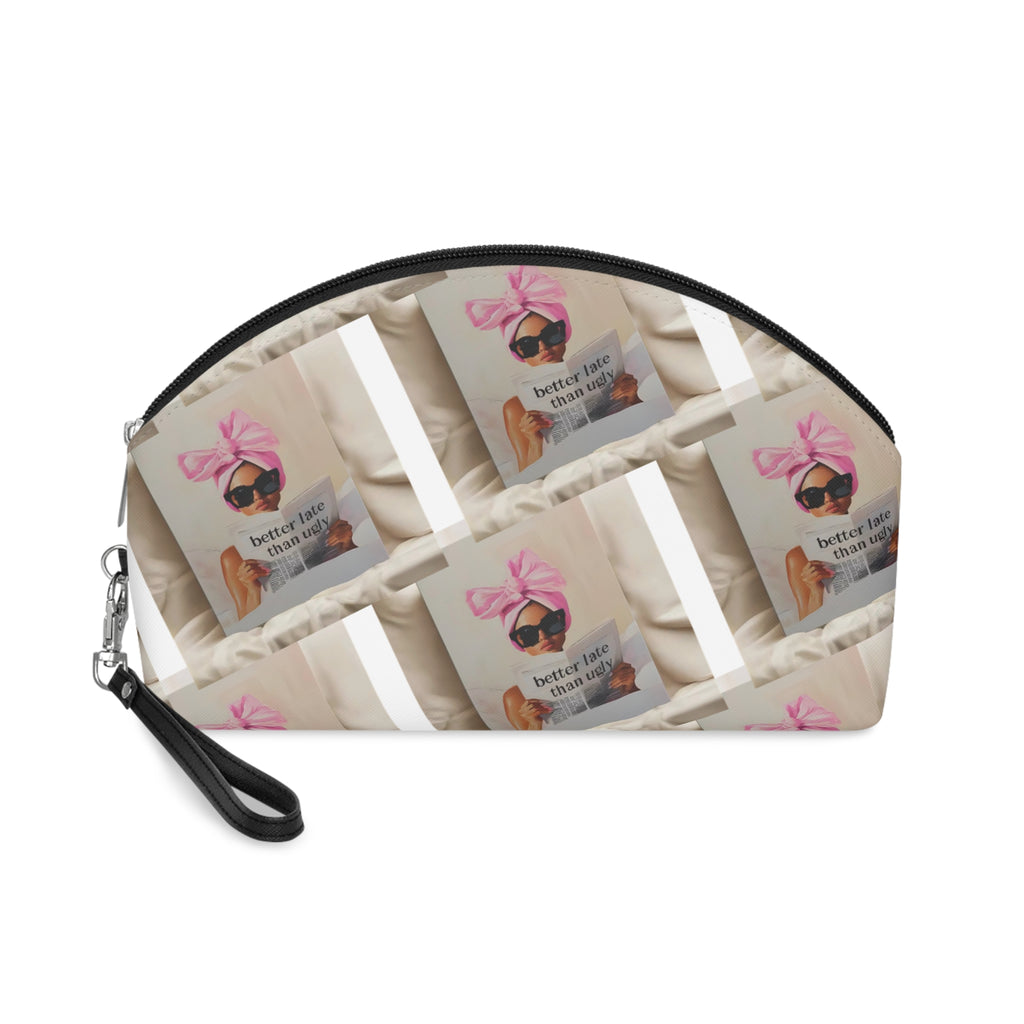 Cosmetic Pouch — 'Resting Boss Face' Afro Chic Makeup Bag