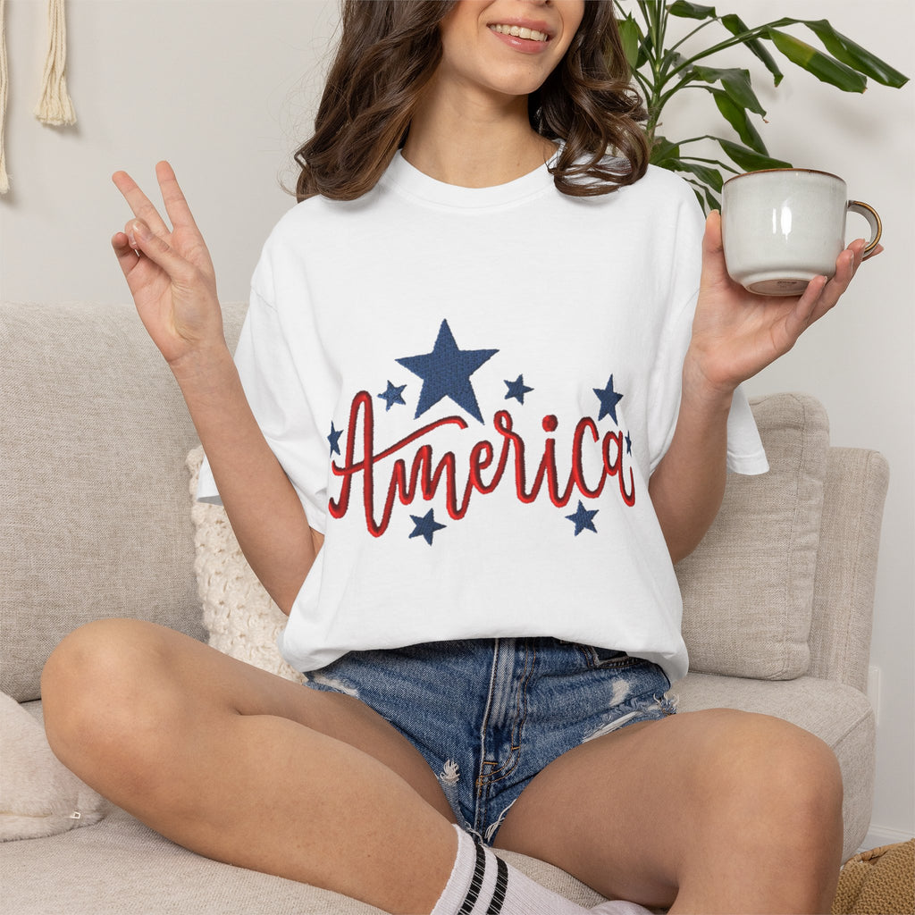 America Stars T-Shirt — Patriotic 4th of July Tee