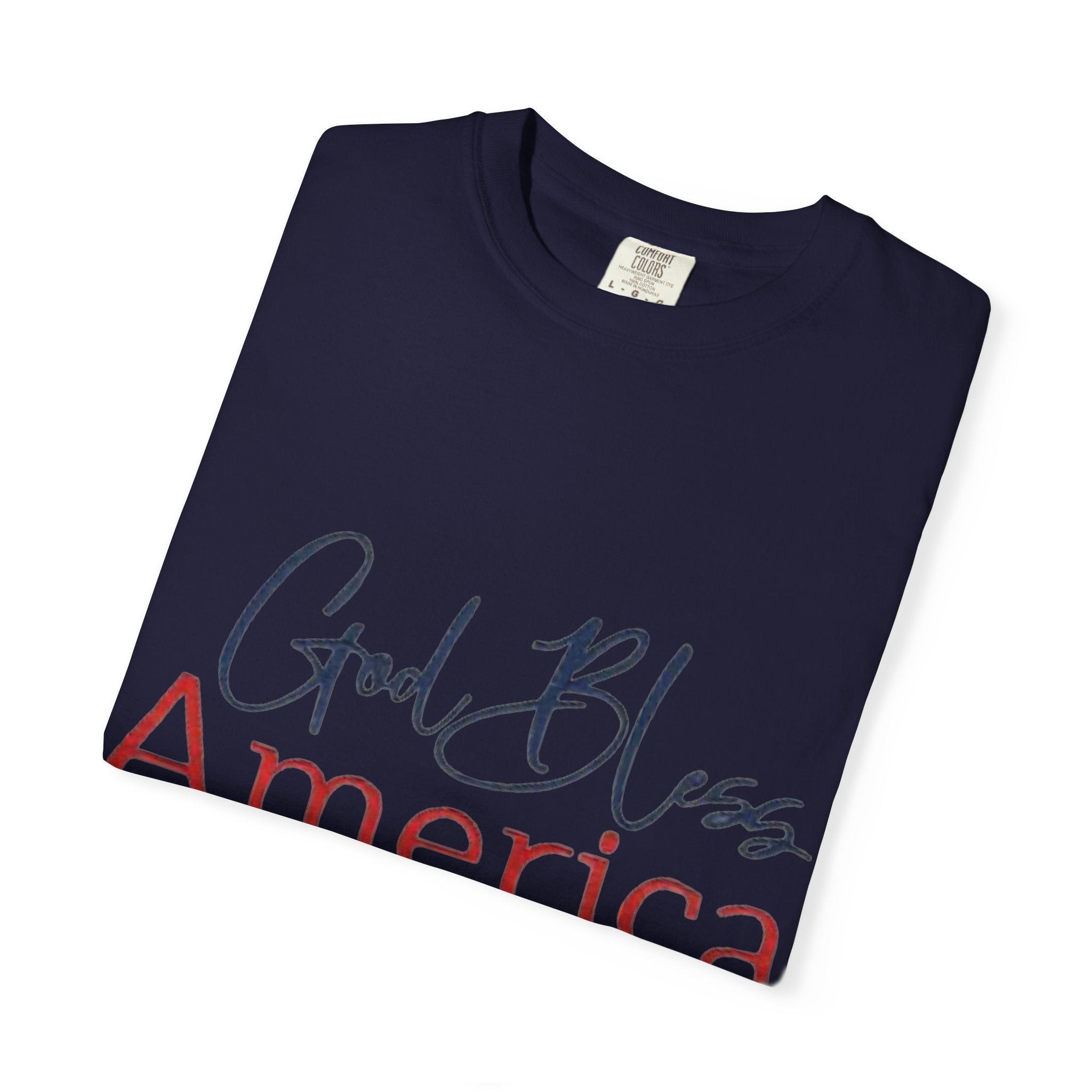 God Bless America T-Shirt — Patriotic Stars Tee for 4th of July