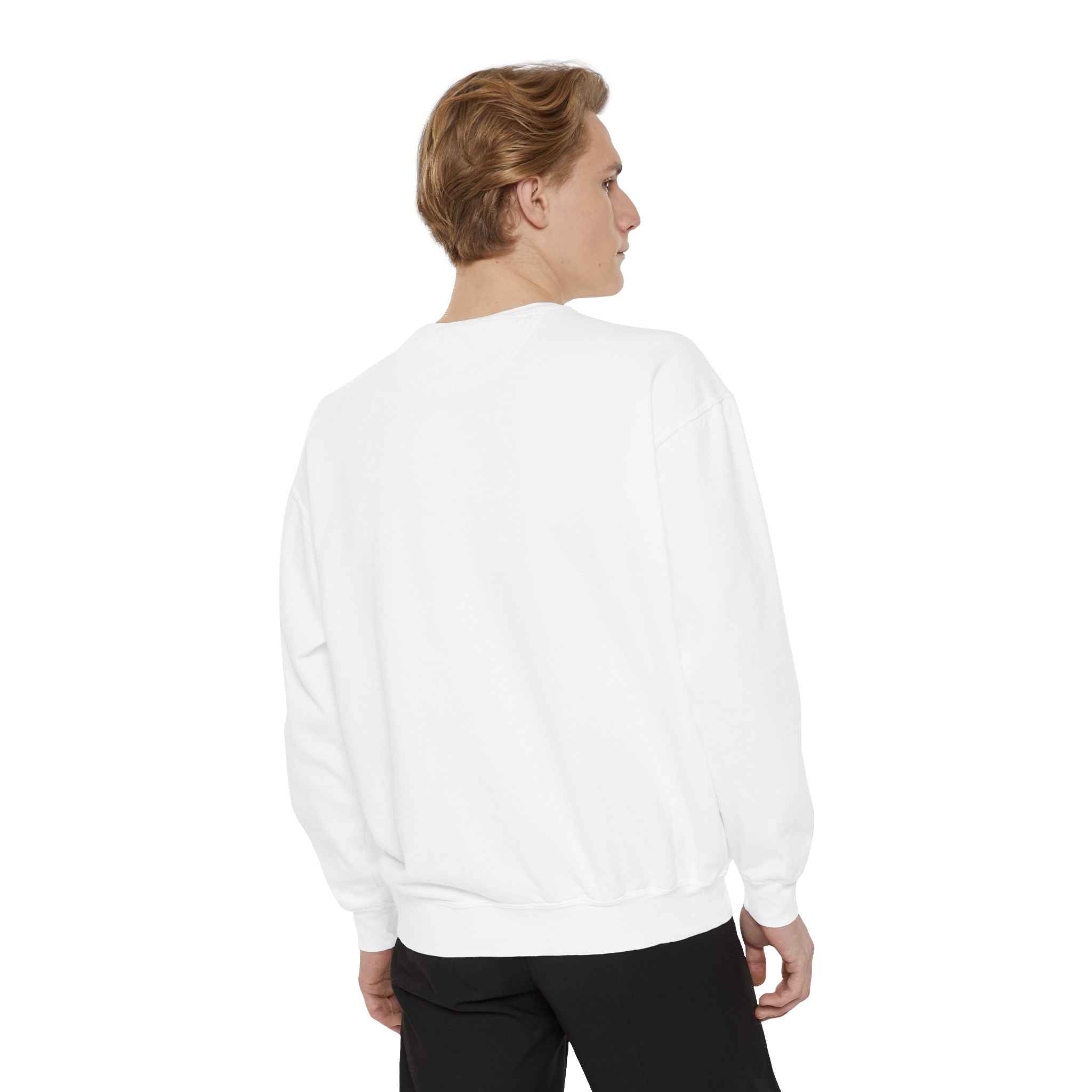 Faith Love Hope Family Sweatshirt – Vertical Script Cross Design