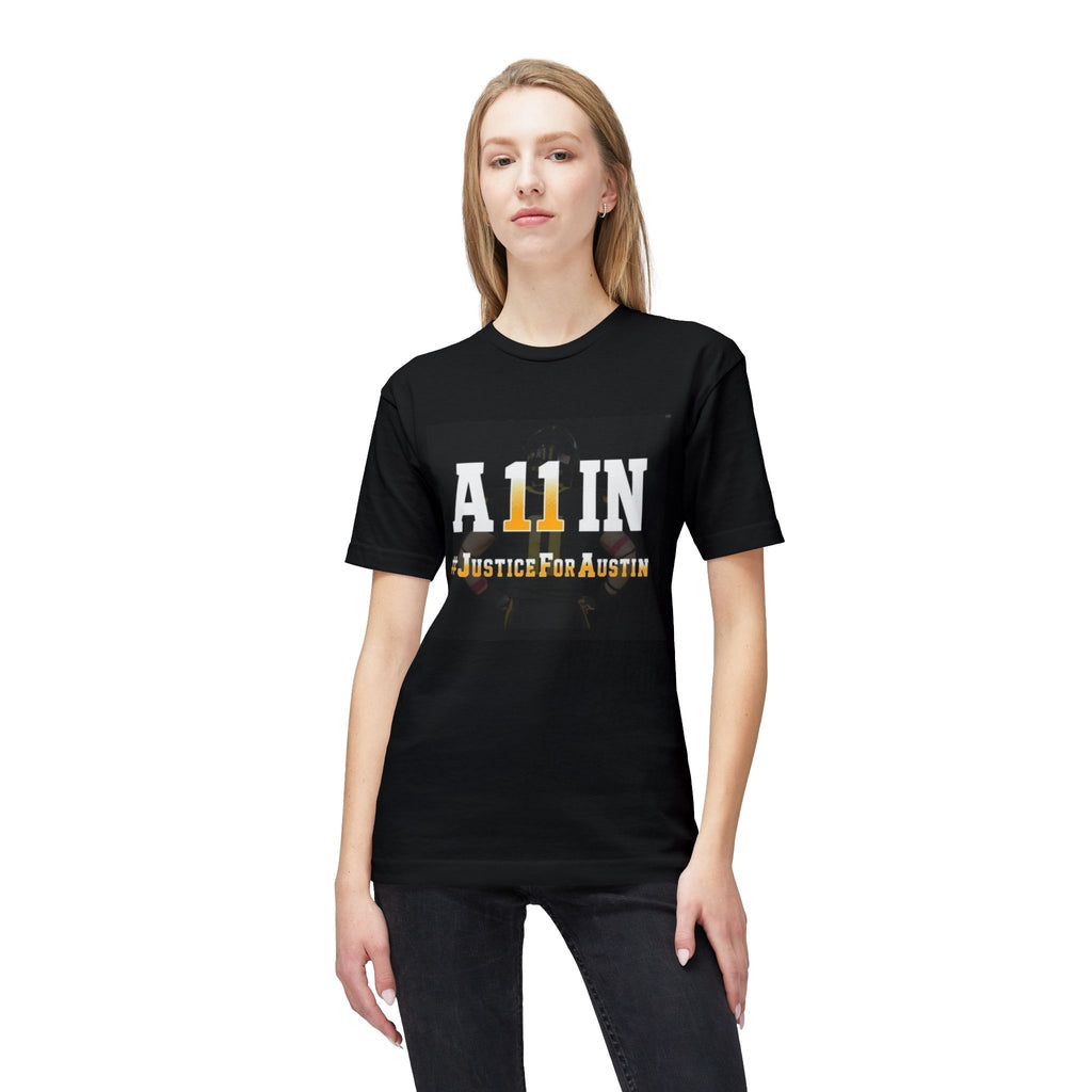 T-Shirt — "All In #JusticeForAustin" Support Tee