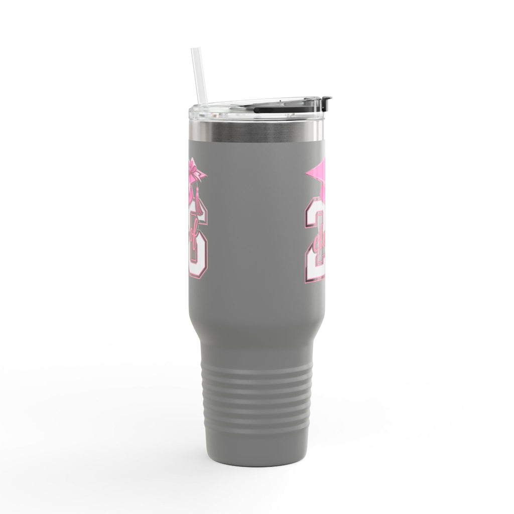 Class of ’20 Pink Graduation 40oz Insulated Travel Mug