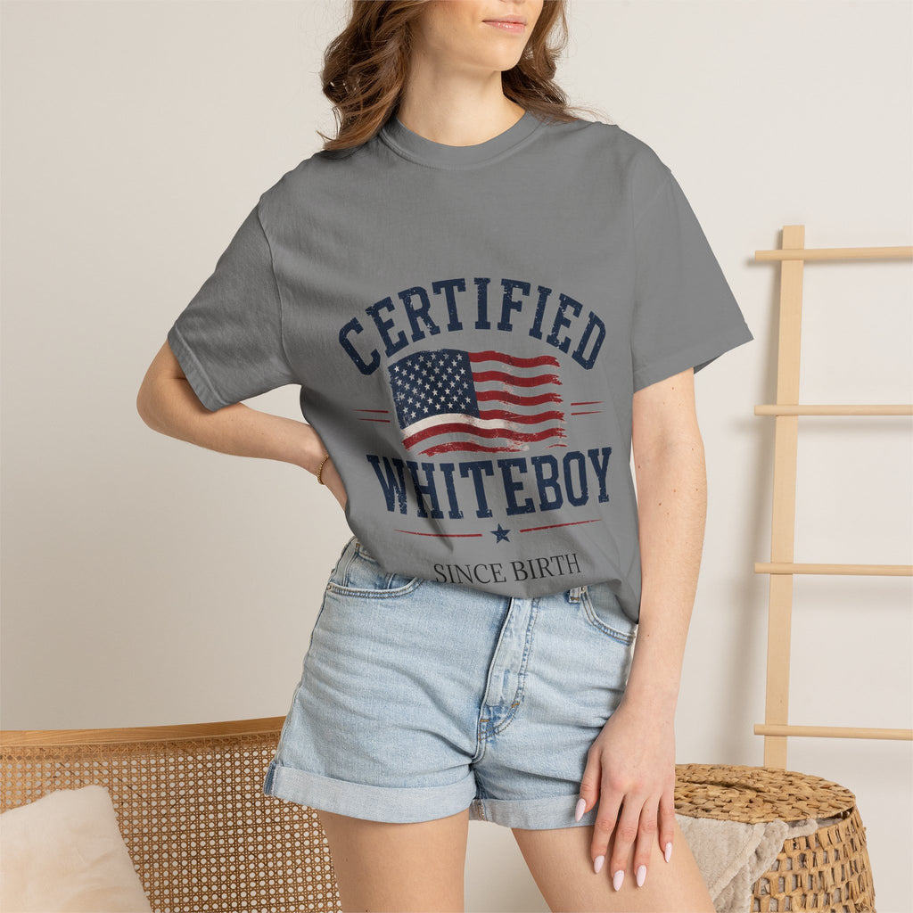 Certified white boy American Tshirt