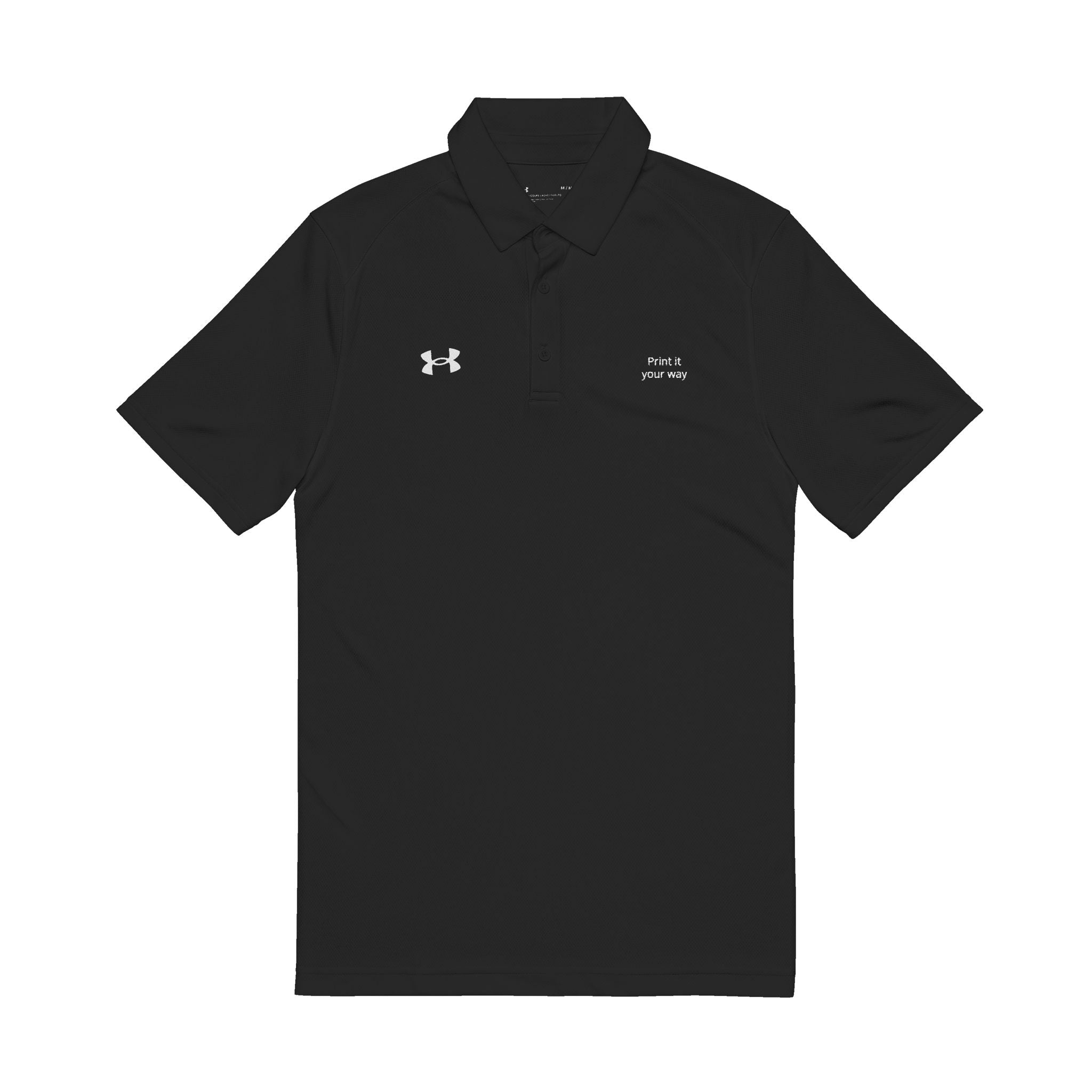 Men's Embroidered Polo Shirt - Under Armour Performance Polo