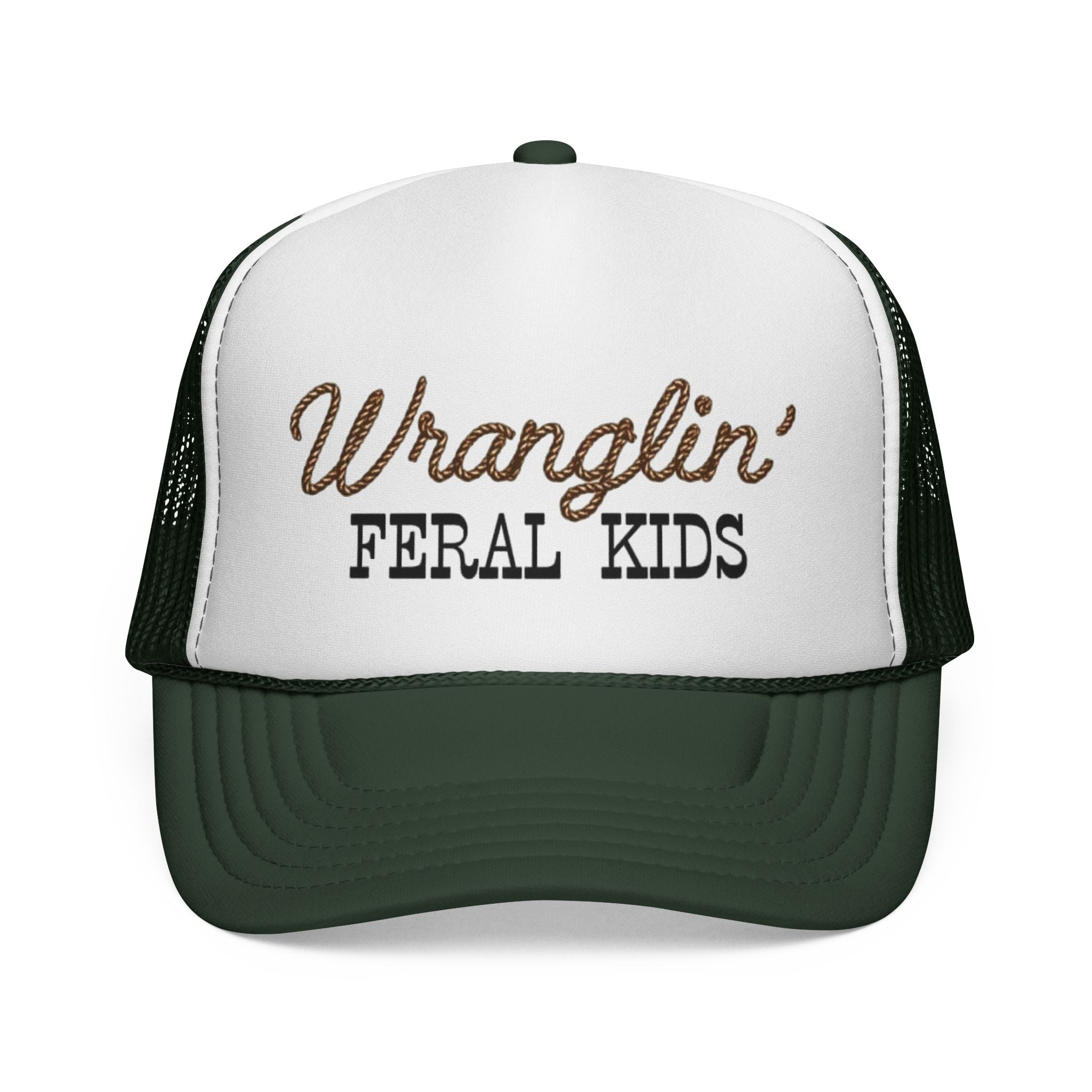 Wranglin' Feral Kids Trucker Cap