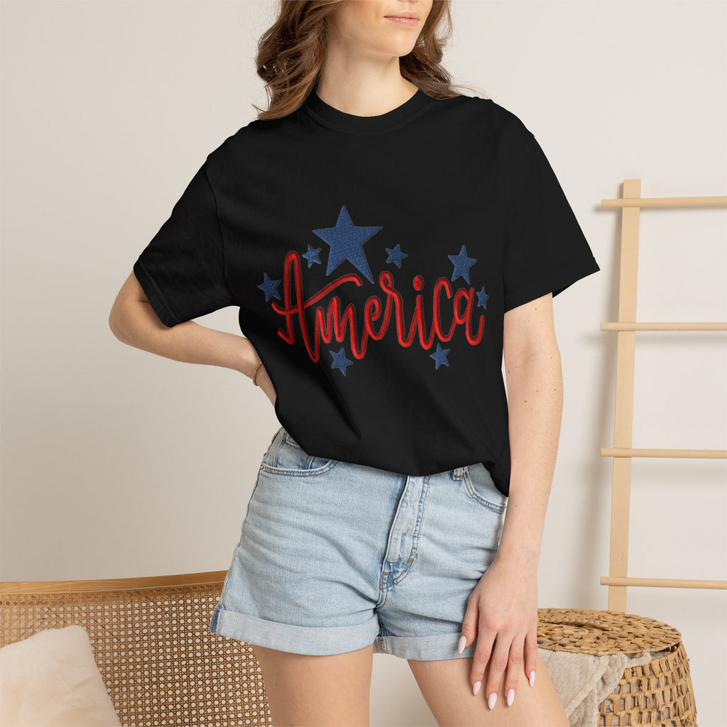 America Stars T-Shirt — Patriotic 4th of July Tee