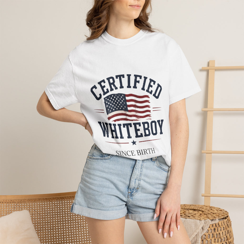 Certified white boy American Tshirt