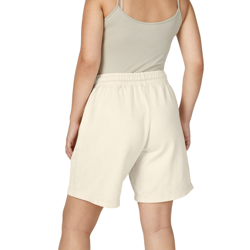 Bruh. Fleece Sweat Shorts — Lightweight Garment-Dyed Lounge Shorts