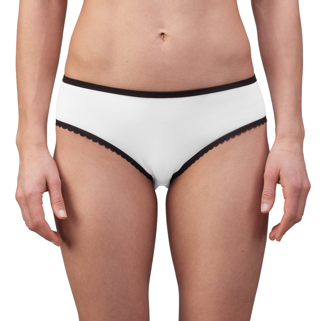 Rare. Women's Briefs — Cute Typewriter Print Lace-Trim Underwear