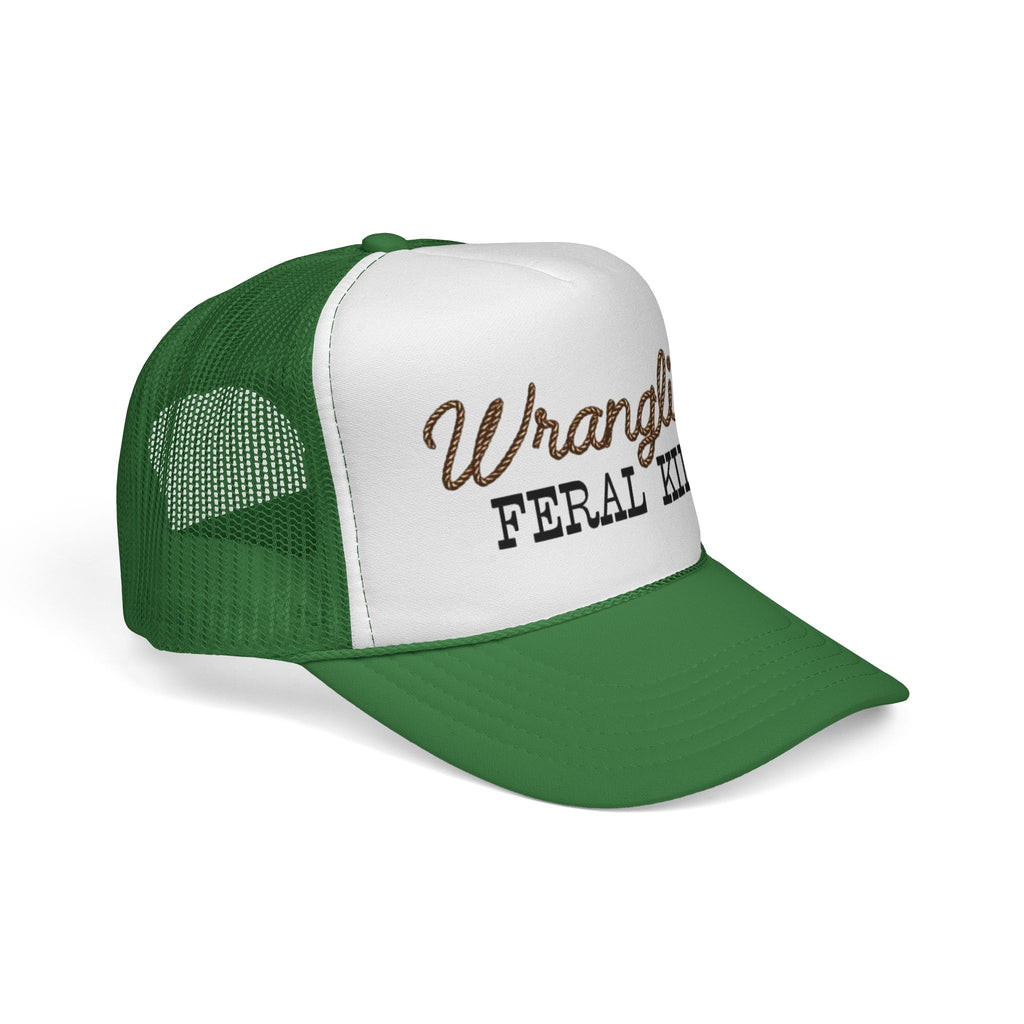 Wranglin' Feral Kids Trucker Cap
