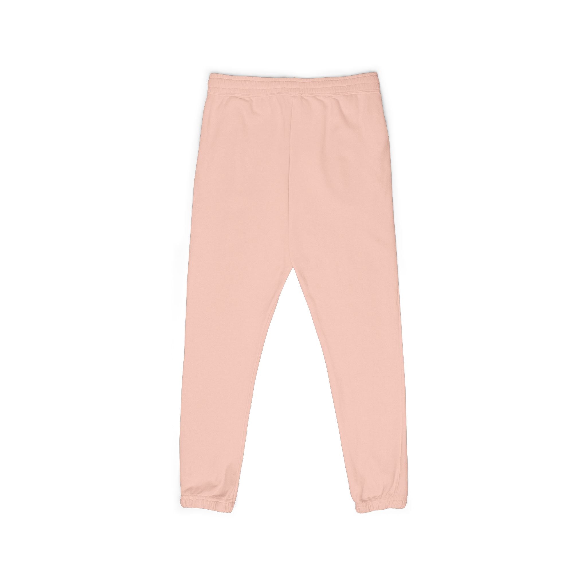 Garment-Dyed Fleece Sweatpants — Minimal Embroidered Joggers