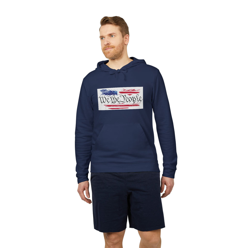 We the People American Flag Hoodie — Patriotic USA Constitution Design