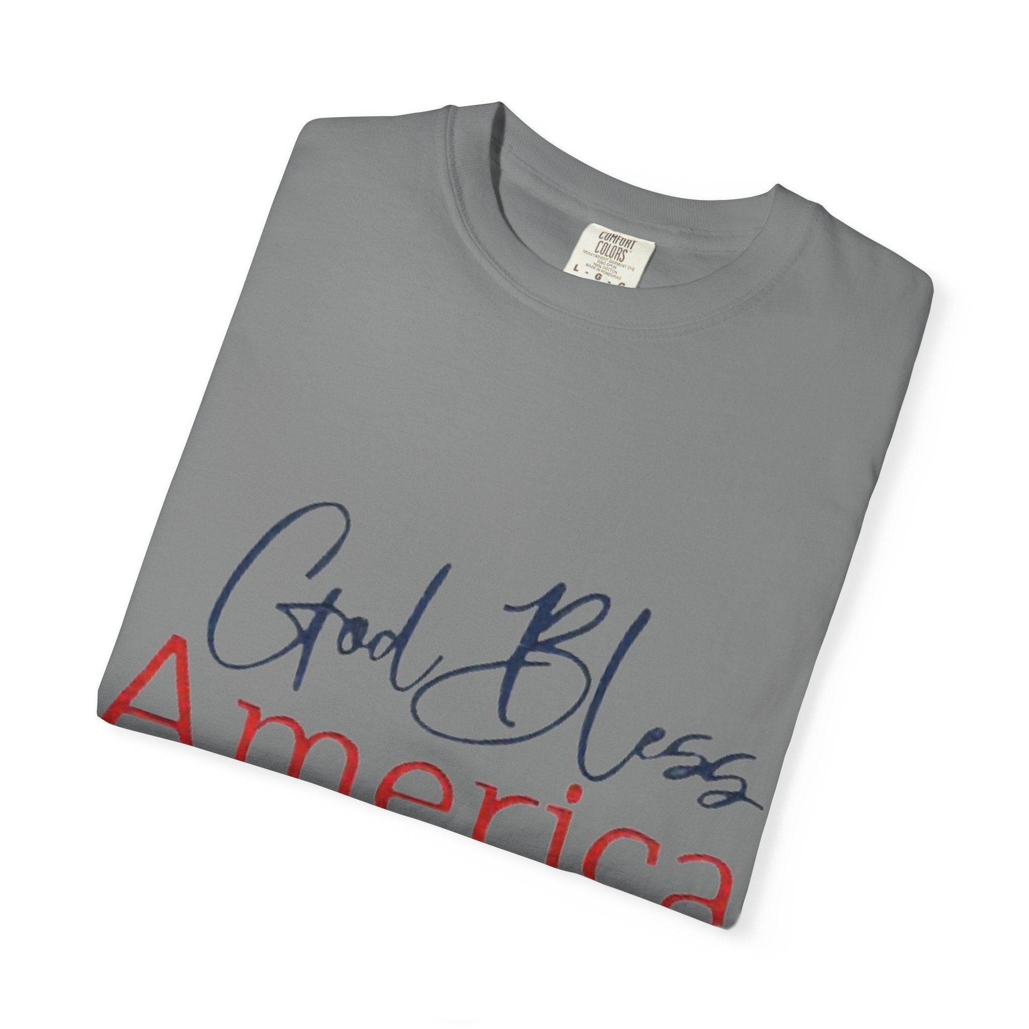 God Bless America T-Shirt — Patriotic Stars Tee for 4th of July