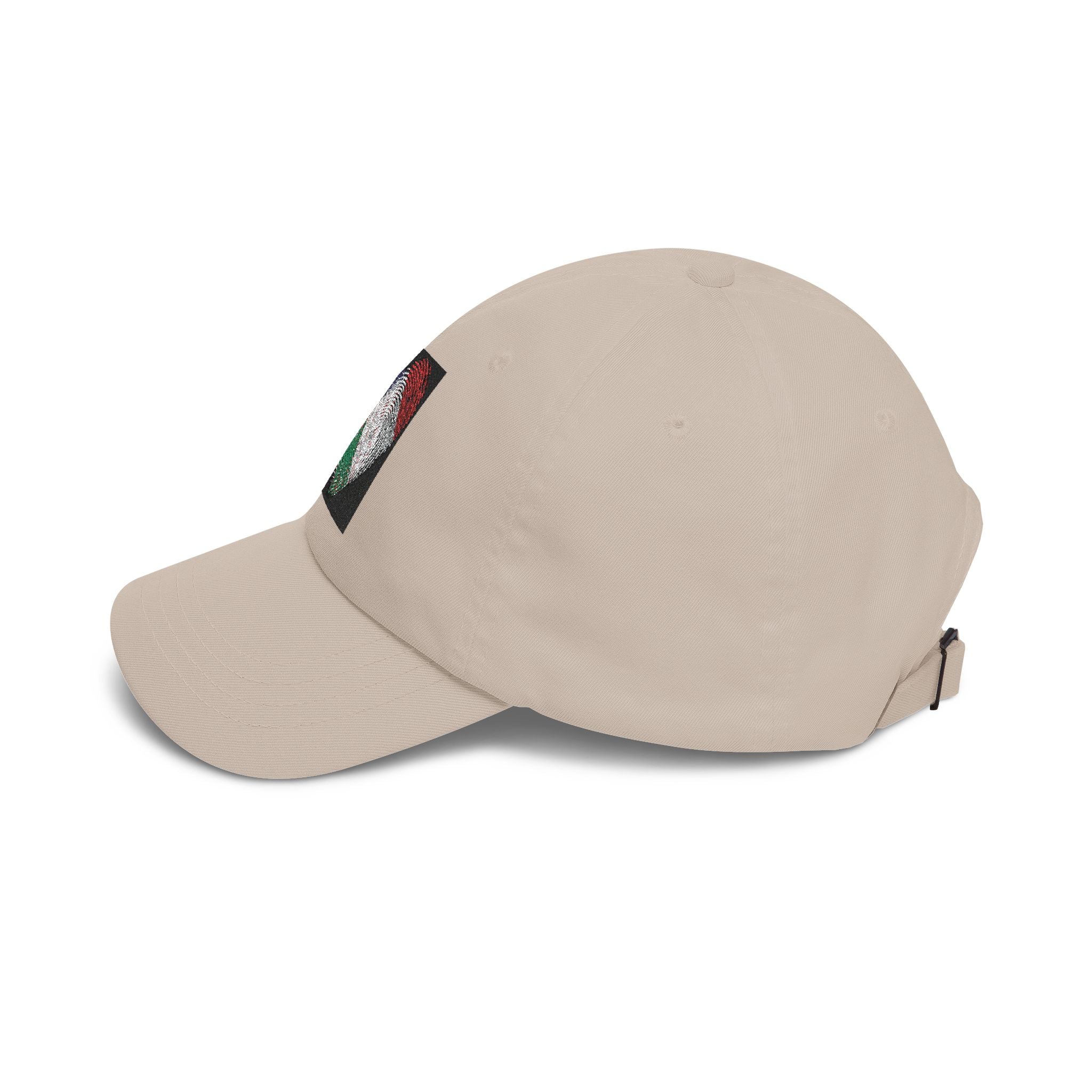 Dad Cap with USA & Italy  Heart Patch – Flag Love Baseball Hat