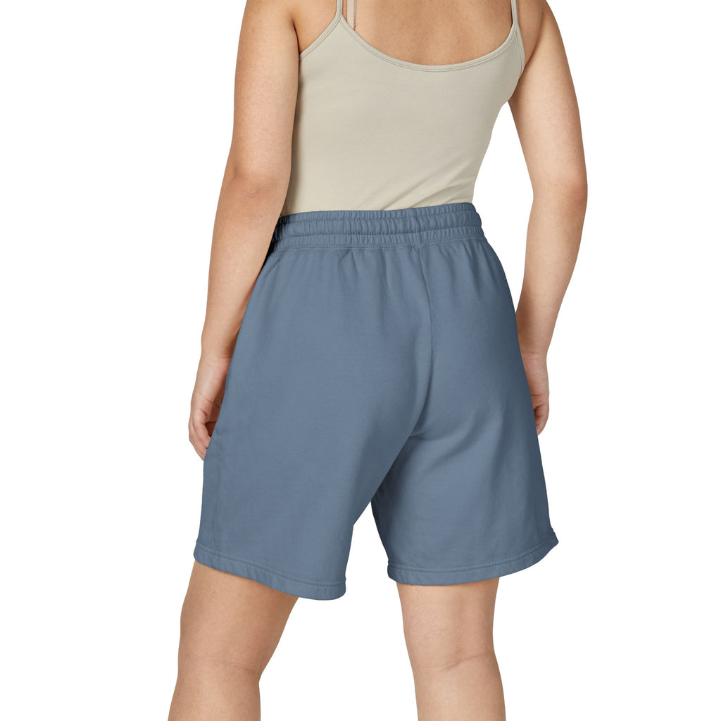 Bruh. Fleece Sweat Shorts — Lightweight Garment-Dyed Lounge Shorts
