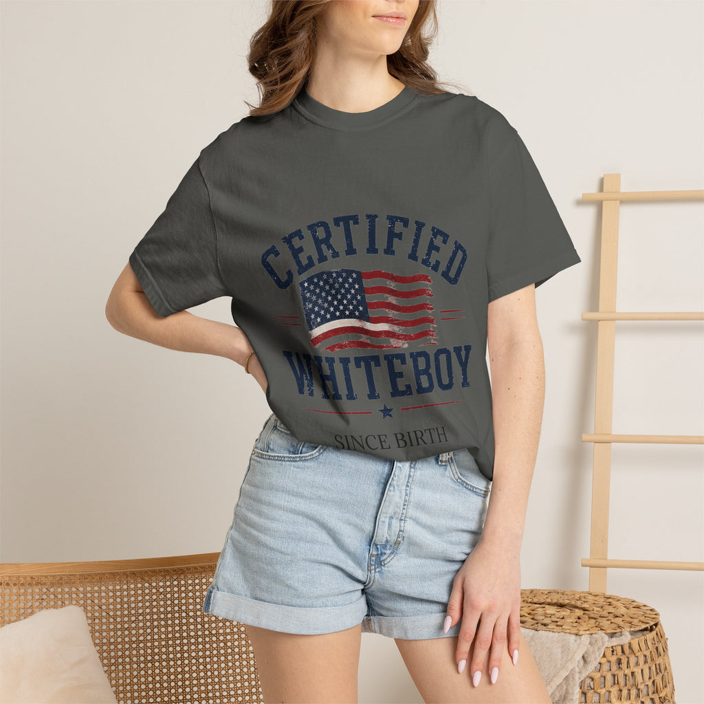 Certified white boy American Tshirt